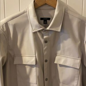 PU Alfani overshirt